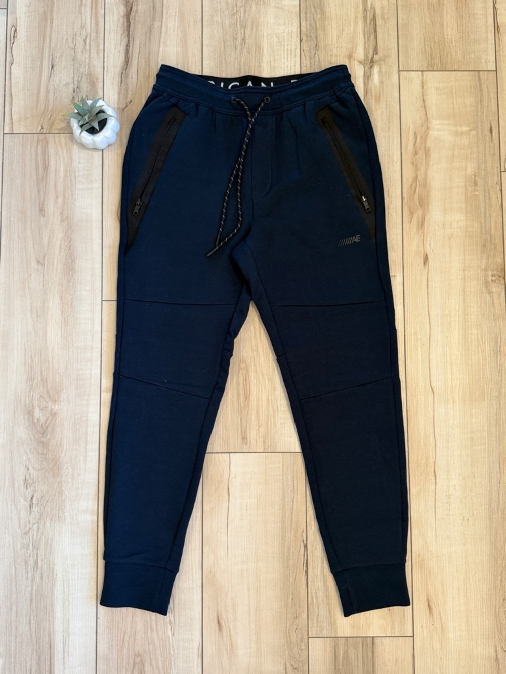 American Eagle Outfitters Navy/Black Kids Jogger Pants